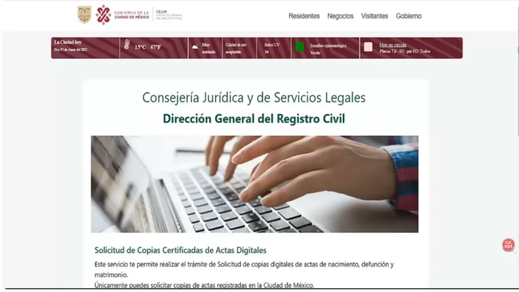 Cómo Obtener El Acta De Matrimonio En Línea CDMX